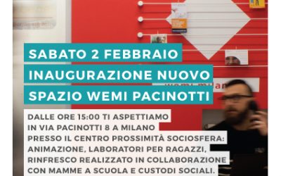 Inaugurazione Spazio Wemi Pacinotti
