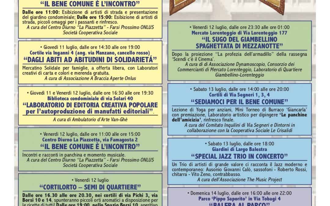 Feste dei vicini 2019