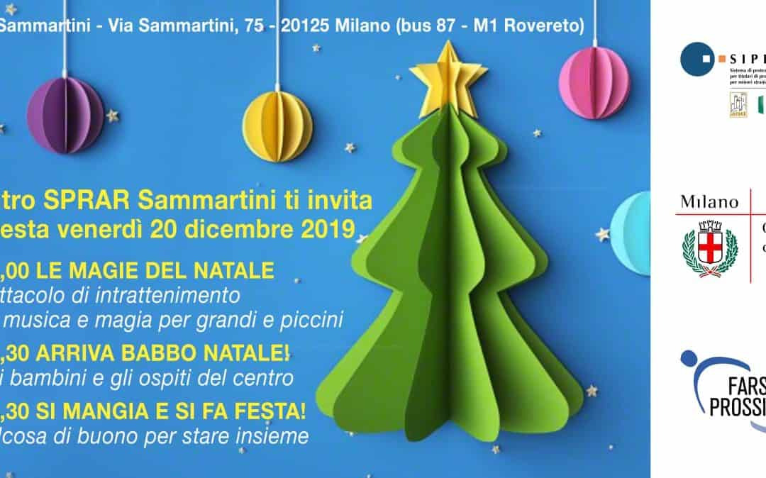 Festa di Natale centro Sprar Sammartini