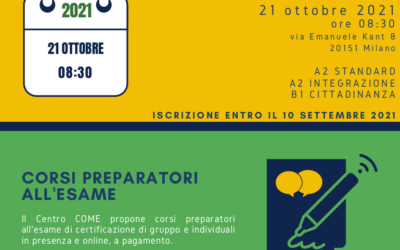 Esame Certificazione Italiano come Lingua Straniera CILS