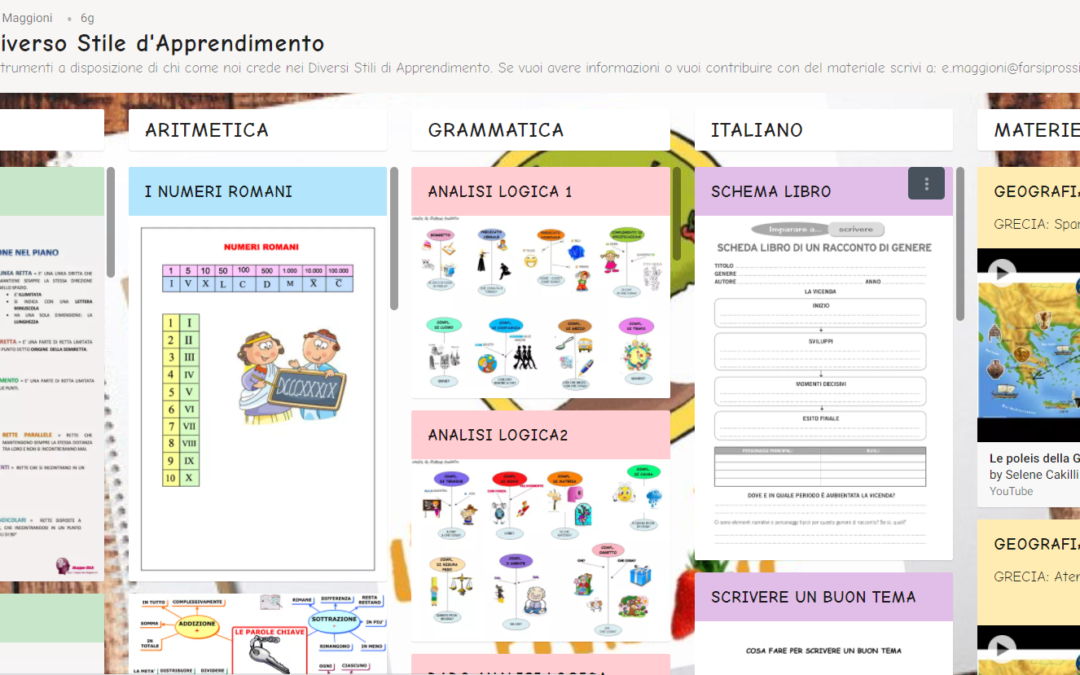 DSA: Diverso Stile d’Apprendimento