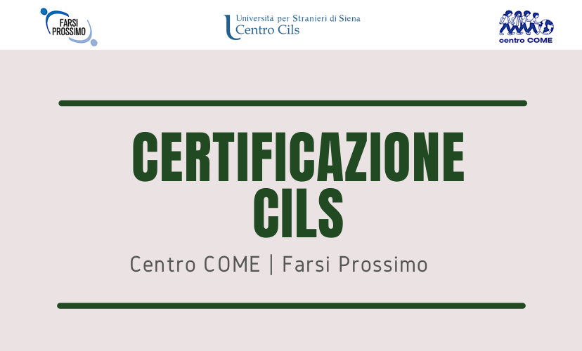 Esame Certificazione Italiano come Lingua Straniera CILS