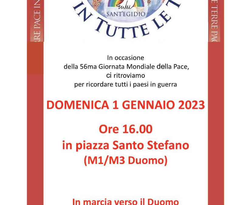 Marcia “Pace in Tutte le Terre”